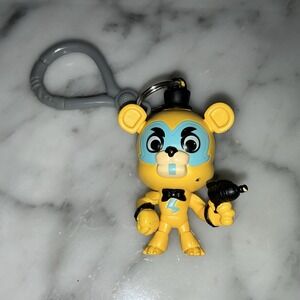 FNAF Security Breach S2 Backpack Hangers Keychain Freddy Five Nights At Freddys